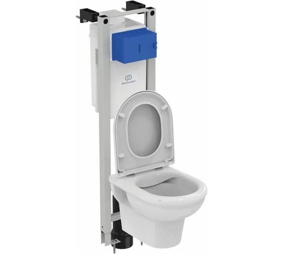 Инсталляция Ideal Standard Exacto с подвесным унитазом и сиденьем с микролифтом X022601