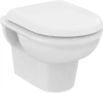 Безободковый подвесной унитаз с сидением и крышкой Ideal Standard Exacto Rimless R002601