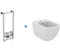 Подвесное биде и монтажная рама Ideal Standard Prosys Tesi D386801
