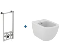 Комплект Ideal Standard с биде и инсталляцией D3868V1