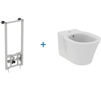 Комплект 2 в 1 биде + инсталляция Ideal Standard Connect Air D212101