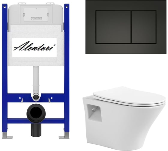 Комплект Инсталляция для подвесного ALENTORI AL.SIS33TAL.CHI013BM1000080 1