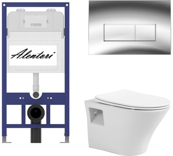 Комплект Инсталляция для подвесного ALENTORI AL.SIS11TAL.CHI202CH1000080 1