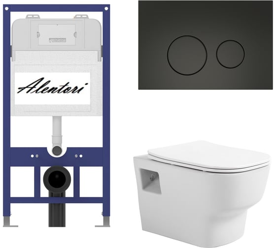 Комплект Инсталляция для подвесного ALENTORI AL.SIS11TAL.CHI103BM1000090 1