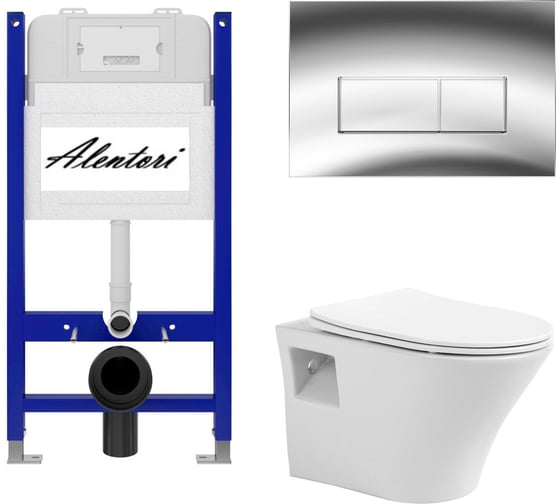 Комплект Инсталляция для подвесного ALENTORI AL.SIS33TAL.CHI202CH1000080 1