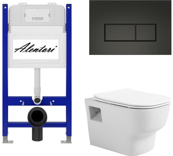 Комплект Инсталляция для подвесного ALENTORI AL.SIS33TAL.CHI203BM1000090 1