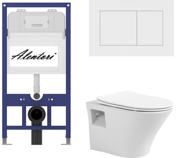 Комплект Инсталляция для подвесного ALENTORI AL.SIS11TAL.CHI020WM1000080 1