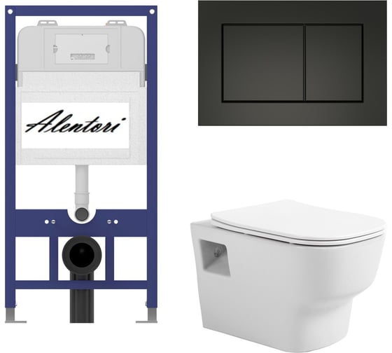 Комплект Инсталляция для подвесного ALENTORI AL.SIS11TAL.CHI013BM1000090 1