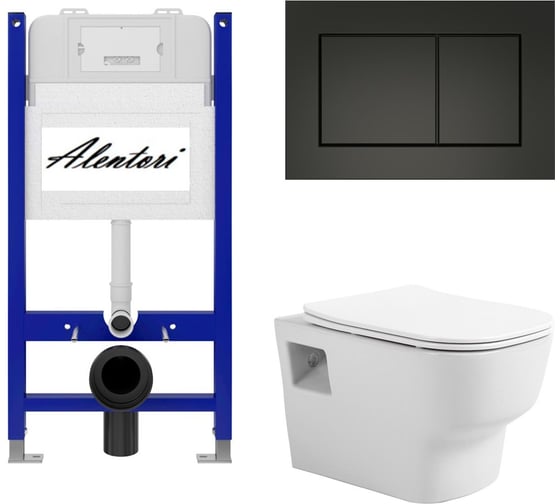 Комплект Инсталляция для подвесного ALENTORI AL.SIS33TAL.CHI013BM1000090 1