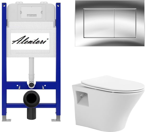 Комплект Инсталляция для подвесного ALENTORI AL.SIS33TAL.CHI012CH1000080 1