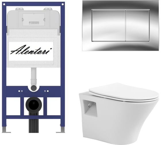 Комплект Инсталляция для подвесного ALENTORI AL.SIS11TAL.CHI012CH1000080 1