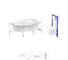 Комплект 5 в 1 Lavinia Boho Grance Hill акриловая ванна 170x105 с инсталляцией и подвесным унитазом 20221170R 1