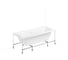 Комплект 5 в 1 Lavinia Boho Pure акриловая ванна 180x80 с инсталляцией и подвесным унитазом 20221126R 2