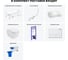 Комплект 5 в 1 Lavinia Boho One акриловая ванна 170x70 с инсталляцией и подвесным унитазом 20221050R 9