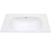 Накладная раковина в ванную Oliveeka, белый мат M115W80