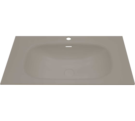 Накладная раковина в ванную Oliveeka темный серый M115G80 1