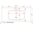 Накладная раковина в ванную Oliveeka темный коричневый M115B100 10
