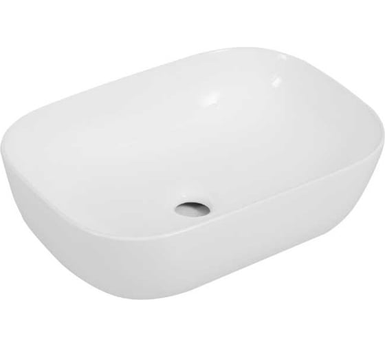 Накладная раковина в ванную на столешницу Oliveeka 455-325 белая 9387B 1