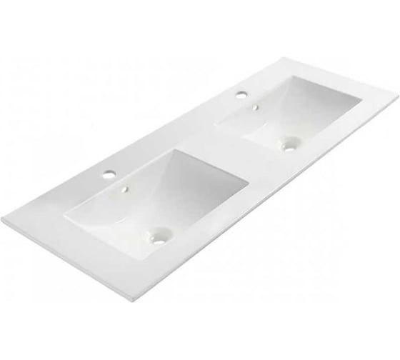 Накладная раковина в ванную Oliveeka S120 белая NS2001-120 1