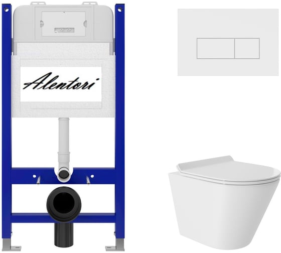Комплект AQUEDUTO Инсталляция для AL.SIS33TAL.CHI018WMCV0110 1