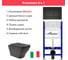Комплект AQUEDUTO Инсталляция для AL.SIS33TAL.CHI013BME0140 2