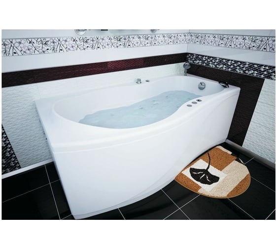 Ванна Aquanet BORNEO L 170х75/90 00203909