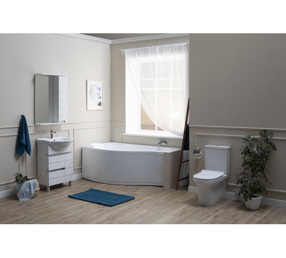 Акриловая ванна Aquanet Palma 170x90/60 L 00204022