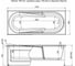 Акриловая ванна Aquanet Hellas 00203977 9