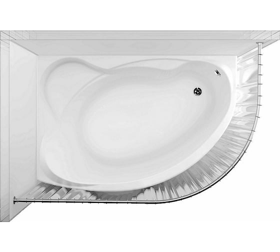 Акриловая ванна Aquanet Jersey 170x90 L 00203988