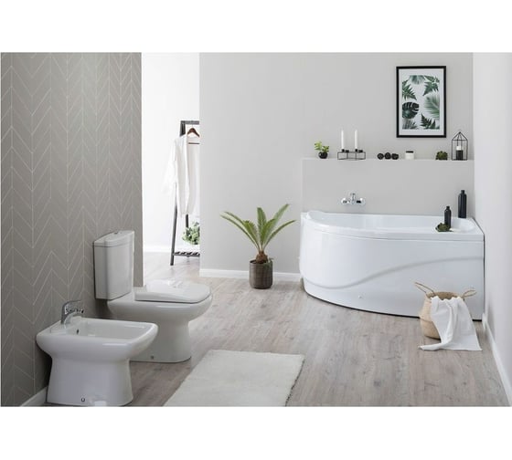 Акриловая ванна Aquanet Graciosa 150х90 R 00203941