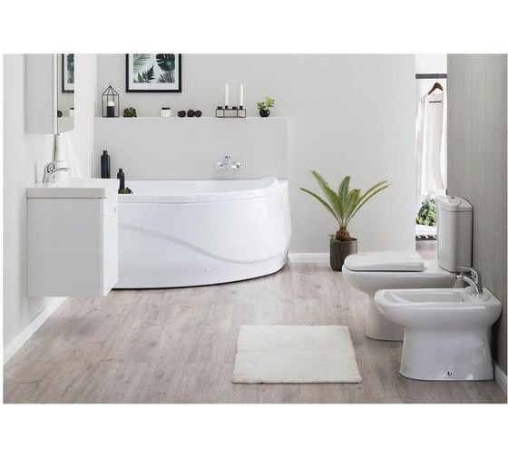 Акриловая ванна на каркасе Aquanet Graciosa 150х90 L 00205325