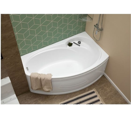 Акриловая ванна на каркасе Aquanet Jersey 170х90 R 00205329