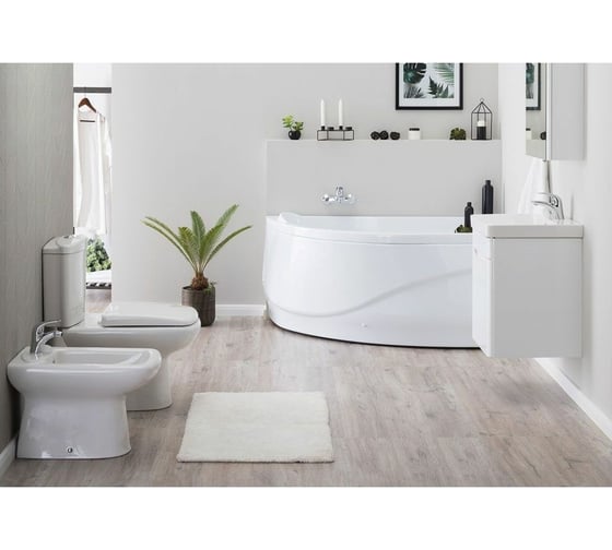 Акриловая ванна на каркасе Aquanet Graciosa 150х90 R 00205389