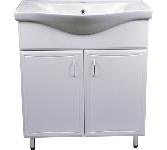 Комплект Loranto Тумба Коралл-75 750х860х460 с раковиной Basic 75 Турция CS00070577 1