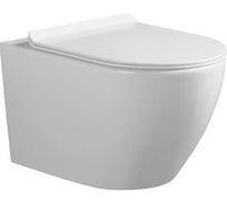 Унитаз подвесной Cerutti SPA Ceruttispa CLIO Aria Tornado безободковый, с сиденьем микролифт 10582