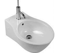 Подвесное биде HATRIA NIDO с 1 отверстием для смесителя, 36.8х55 см, белое YXNI01