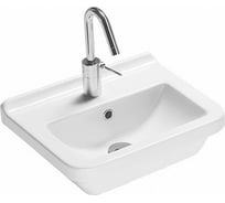 Подвесная раковина HATRIA ERIKA PRO 1 отверстие для смесителя, 45х38 см, белая YXBJ01