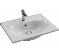Раковина HATRIA LE FIABE 60, 1 отверстие для смесителя, подвесная или накладная Y1BR01