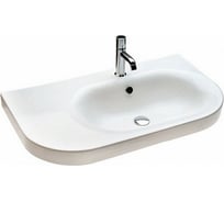 Подвесная раковина HATRIA DAYTIME чаша справа, 1 отверстие для смесителя Y0YZ01