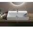 Раковина HATRIA BAHIA 80, 1 отверстие для смесителя по центру BH0800465011TS0 2