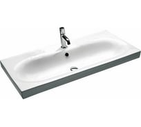 Раковина HATRIA DAYTIME подвесная или накладная, 1 отверстие для смесителя Y0YR01