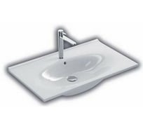 Раковина HATRIA LE FIABE 1 отверстие для смесителя, подвесная или накладная Y1AB01