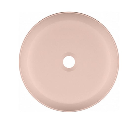 Накладная раковина Scarabeo GLAM без перелива, без отверстий под смеситель, цвет Antique Pink 1807/54