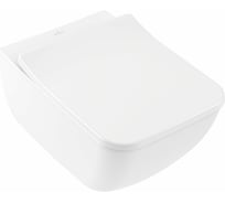 Подвесной унитаз Villeroy & Boch Venticello CeramicPlus цвет-альпийский белый 4611RSR1