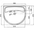 Раковина IFO Enkel RL911055000 2