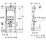 Комплект AQUEDUTO Инсталляция 458.149.21.1QV0210A 6