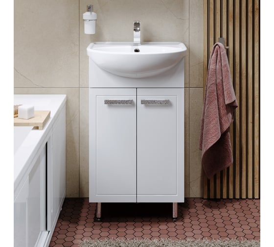 Тумба ALAVANN Vittoria 50 (ум. Уют 50) белый ALV0672001 1