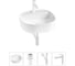 Комплект Wellsee 4 в 1 Lavinia Boho Bathroom Sink накладная раковина 44x44 см 20215186R 1