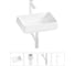 Комплект Wellsee 4 в 1 Lavinia Boho Bathroom Sink накладная раковина 50x38 см 3331111 20215439R 1