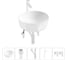 Комплект Wellsee 5 в 1 Lavinia Boho Bathroom Sink накладная раковина 42x42 см 20215804R 1